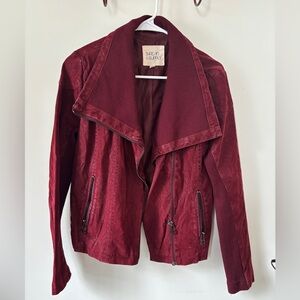 Thread & Supply Women's Burgundy/Maroon Jacket